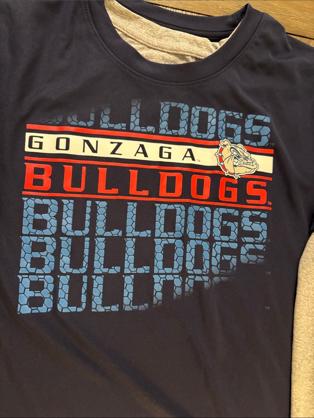 NWT Lot of 2x [Gen2] Gonzaga Bulldogs NCAA Performance Shirts Youth L (14/16) - Picture 5 of 14